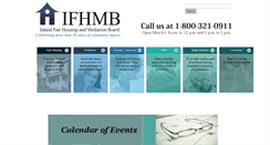 Desktop Screenshot of ifhmb.com
